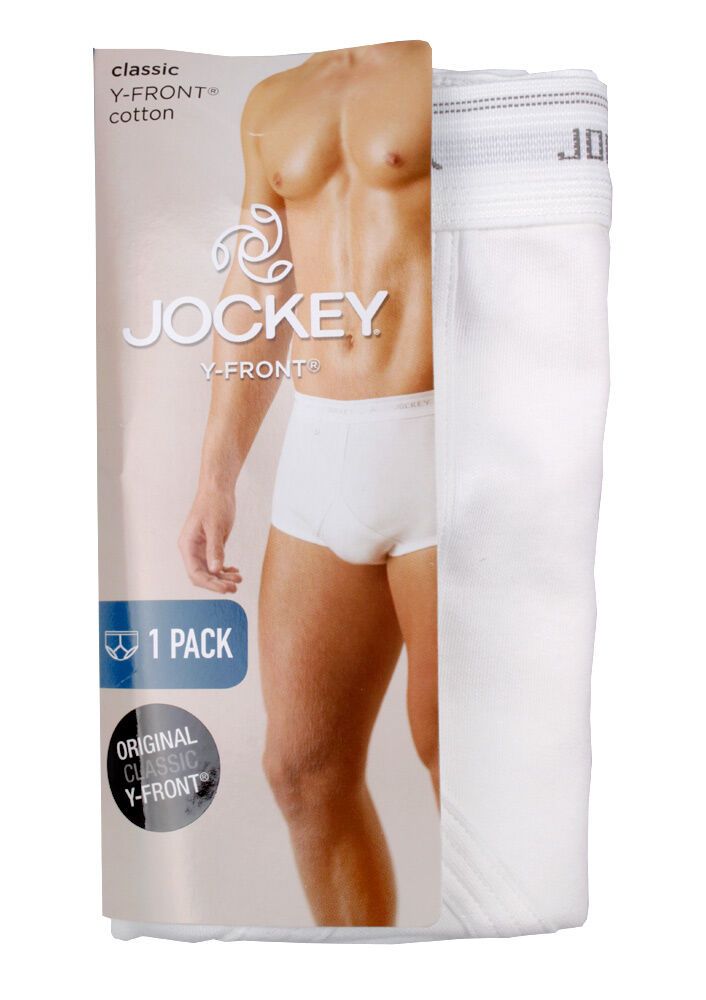 Jockey Classic Y Front Briefs Mix - Blue (Pack of 3) for sale online