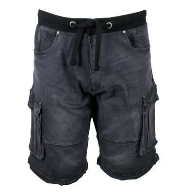 Mens denim cargo shorts sale best sale