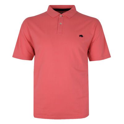 RAGING BULL LOGO POLO -big mens basics-KINGSIZE BIG & TALL