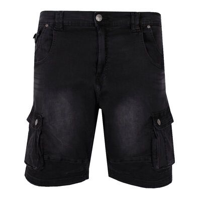 KAM IVAN CARGO DENIM SHORT-new arrivals-KINGSIZE BIG & TALL