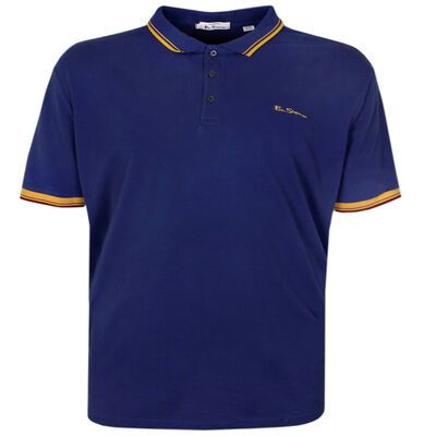 BEN SHERMAN TIP POLO-polos-KINGSIZE BIG & TALL