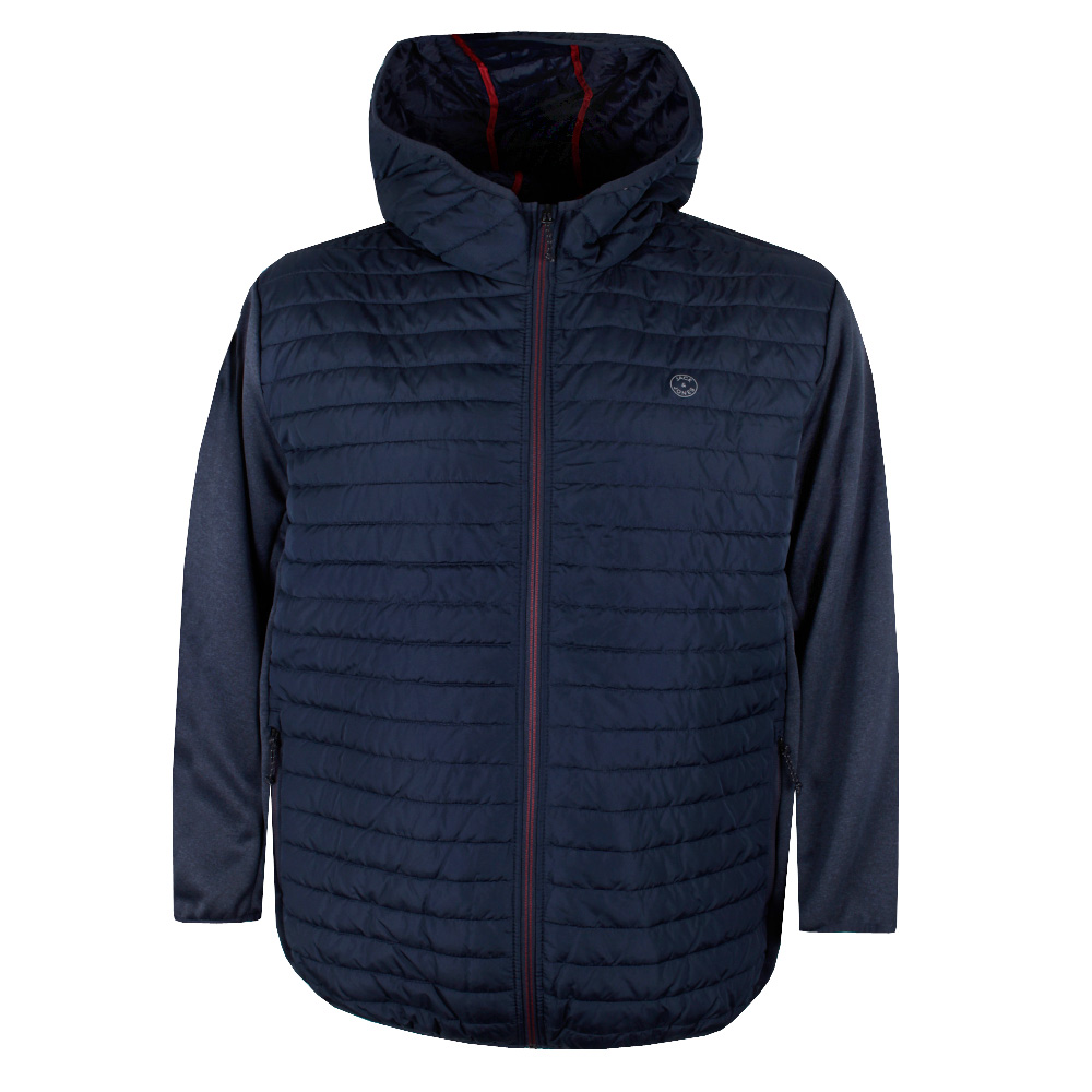 JACK & JONES QUILTED HOOD JACKET