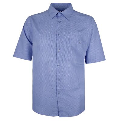 CIPOLLINI TEARDROP DOT S/S SHIRT-shirts casual & business-KINGSIZE BIG & TALL