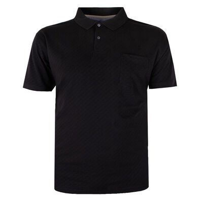 NORTH 56° STRUCTURE TEXT POLO-polos-KINGSIZE BIG & TALL