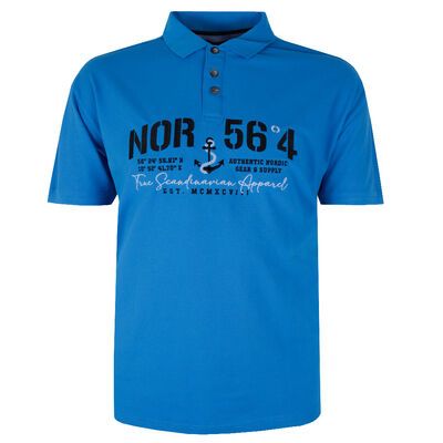 NORTH 56° 56.4 POLO-polos-KINGSIZE BIG & TALL