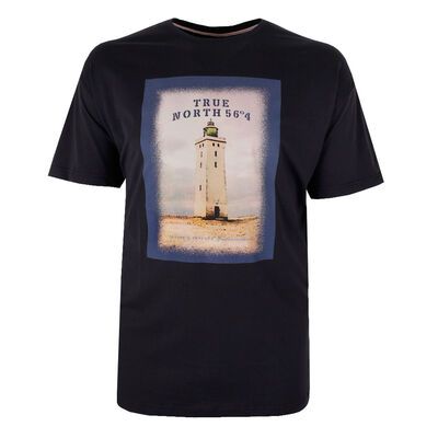 NORTH 56° LEADING LIGHT T-SHIRT-sale clearance-KINGSIZE BIG & TALL