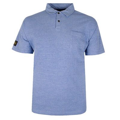 NORTH 56° MELANGE POLO-sale clearance-KINGSIZE BIG & TALL