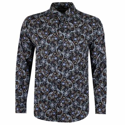 JIMMY STUART JASPER FLORAL L/S SHIRT-shirts casual & business-KINGSIZE BIG & TALL