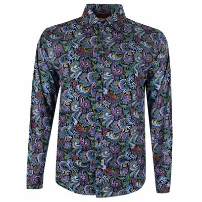 JIMMY STUART ORNATE PAISLEY L/S SHIRT-shirts casual & business-KINGSIZE BIG & TALL