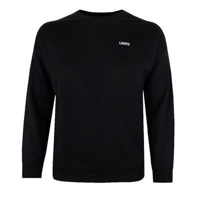 LEVI CLASSIC FLEECE JUMPER-fleecy tops & hoodies-KINGSIZE BIG & TALL