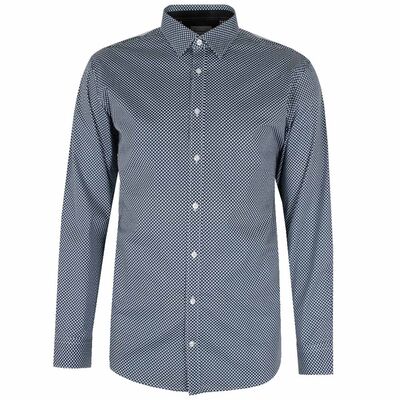 BROOKSFIELD RETRO-BRICK TALL L/S BUSINESS SHIRT-tall range-KINGSIZE BIG & TALL