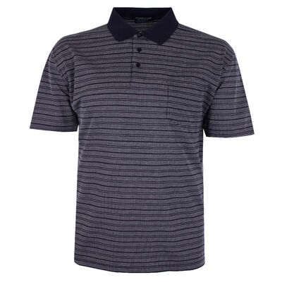 TRADEWINDS BREATHABLE JACQUARD POLO-new arrivals-KINGSIZE BIG & TALL