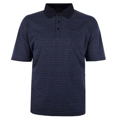 TRADEWINDS BREATHABLE JACQUARD POLO-new arrivals-KINGSIZE BIG & TALL