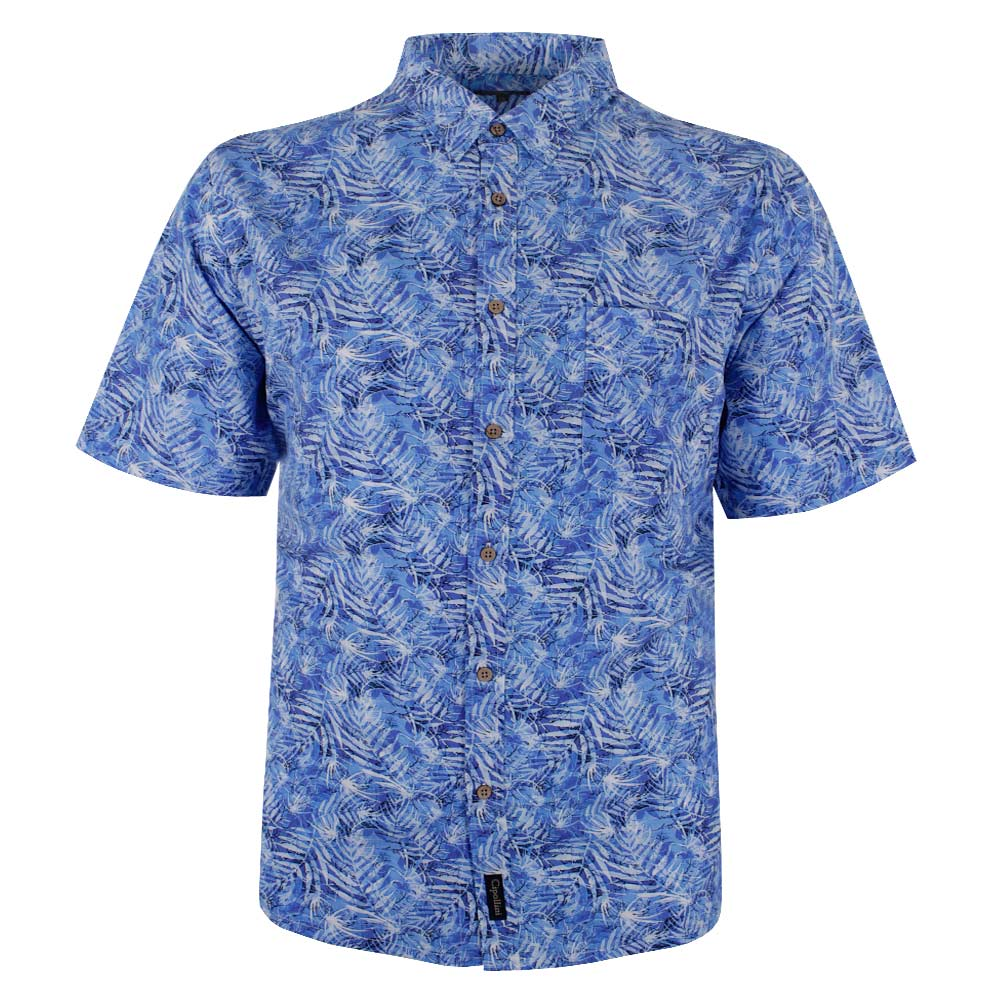 CIPOLLINI VIBRANT BLUE S/S SHIRT