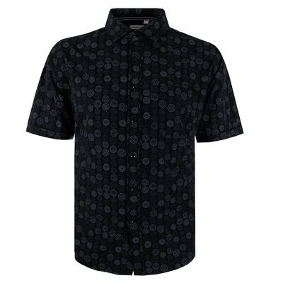 BACKBAY VORTEX S/S SHIRT -sale clearance-KINGSIZE BIG & TALL