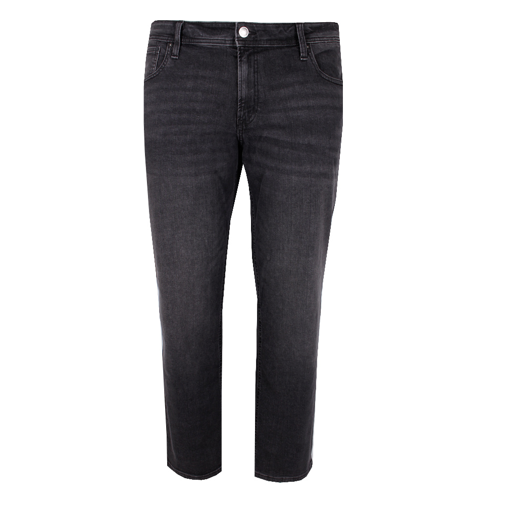 JACK & JONES WASHED BLACK MIKE JEAN