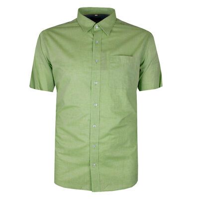 PERRONE 349S LINEN BLEND S/S SHIRT-sale clearance-KINGSIZE BIG & TALL