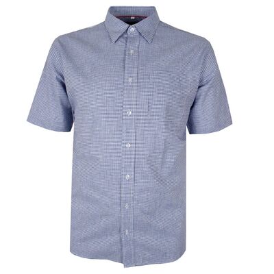 PERRONE GRAPH 289 LINEN MIX S/S SHIRT-new arrivals-KINGSIZE BIG & TALL