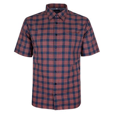 PERRONE SYM LINEN MIX S/S SHIRT-sale clearance-KINGSIZE BIG & TALL