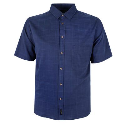 CIPOLLINI SLUB BAMBOO S/S SHIRT-new arrivals-KINGSIZE BIG & TALL