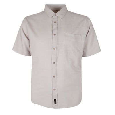 CIPOLLINI SLUB BAMBOO S/S SHIRT-new arrivals-KINGSIZE BIG & TALL