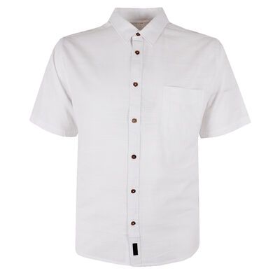 CIPOLLINI SLUB BAMBOO S/S SHIRT-new arrivals-KINGSIZE BIG & TALL