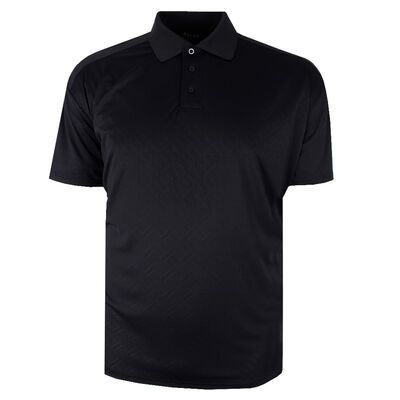 ATLAS AZTEC WEAVE PERFORM STRETCH POLO-polos-KINGSIZE BIG & TALL