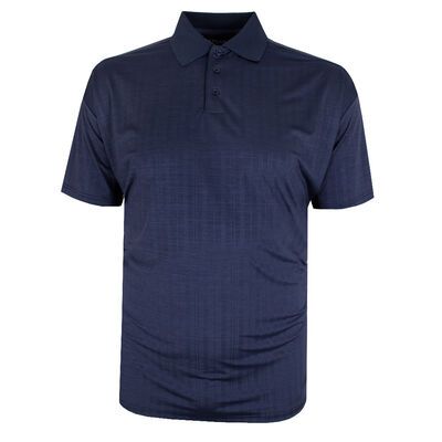 ATLAS GRID PERFORM STRETCH POLO-polos-KINGSIZE BIG & TALL