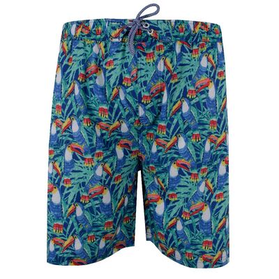 KAM COLOURFUL TOUCAN BAORDSHORT-new arrivals-KINGSIZE BIG & TALL