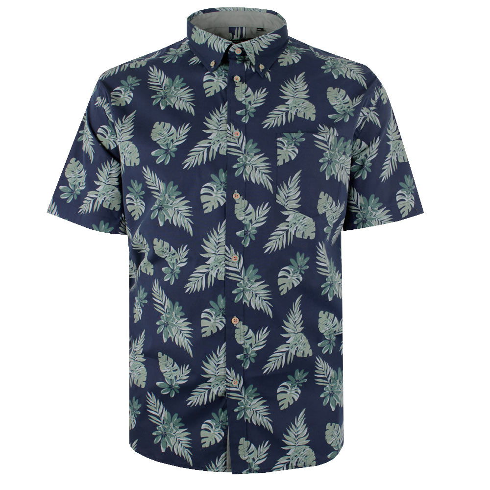 KAM LONG & SHORT LEAF S/S SHIRT 