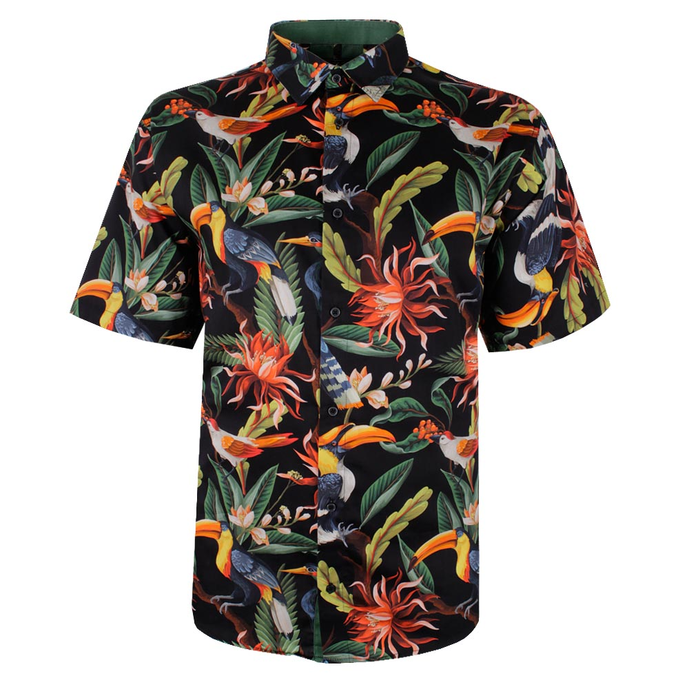 KAM TROPICAL TOUCAN S/S SHIRT