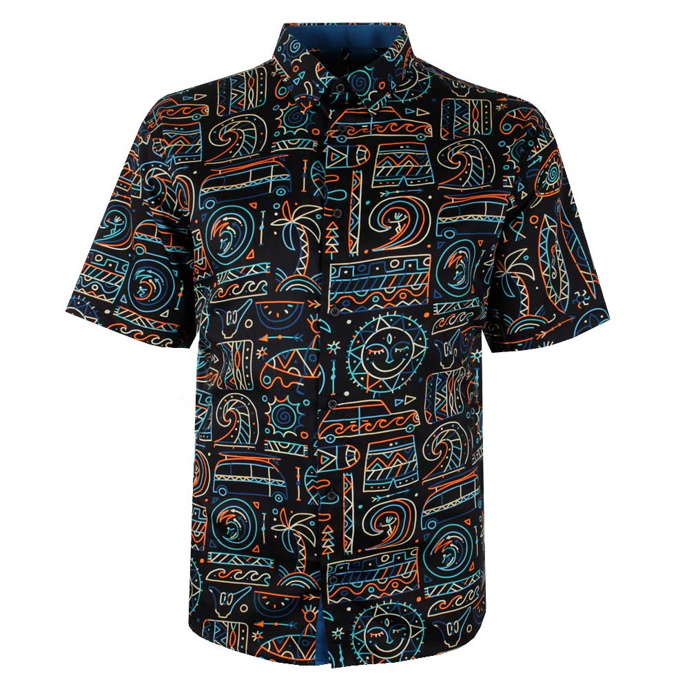 KAM VIBRANT SURF S/S SHIRT