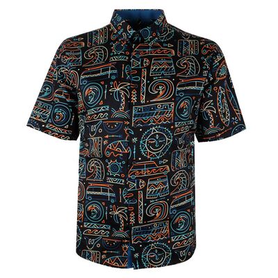 KAM VIBRANT SURF S/S SHIRT-new arrivals-KINGSIZE BIG & TALL