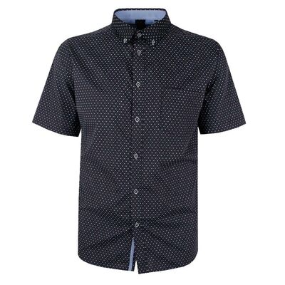 KAM GEOMETRIC II S/S SHIRT-new arrivals-KINGSIZE BIG & TALL