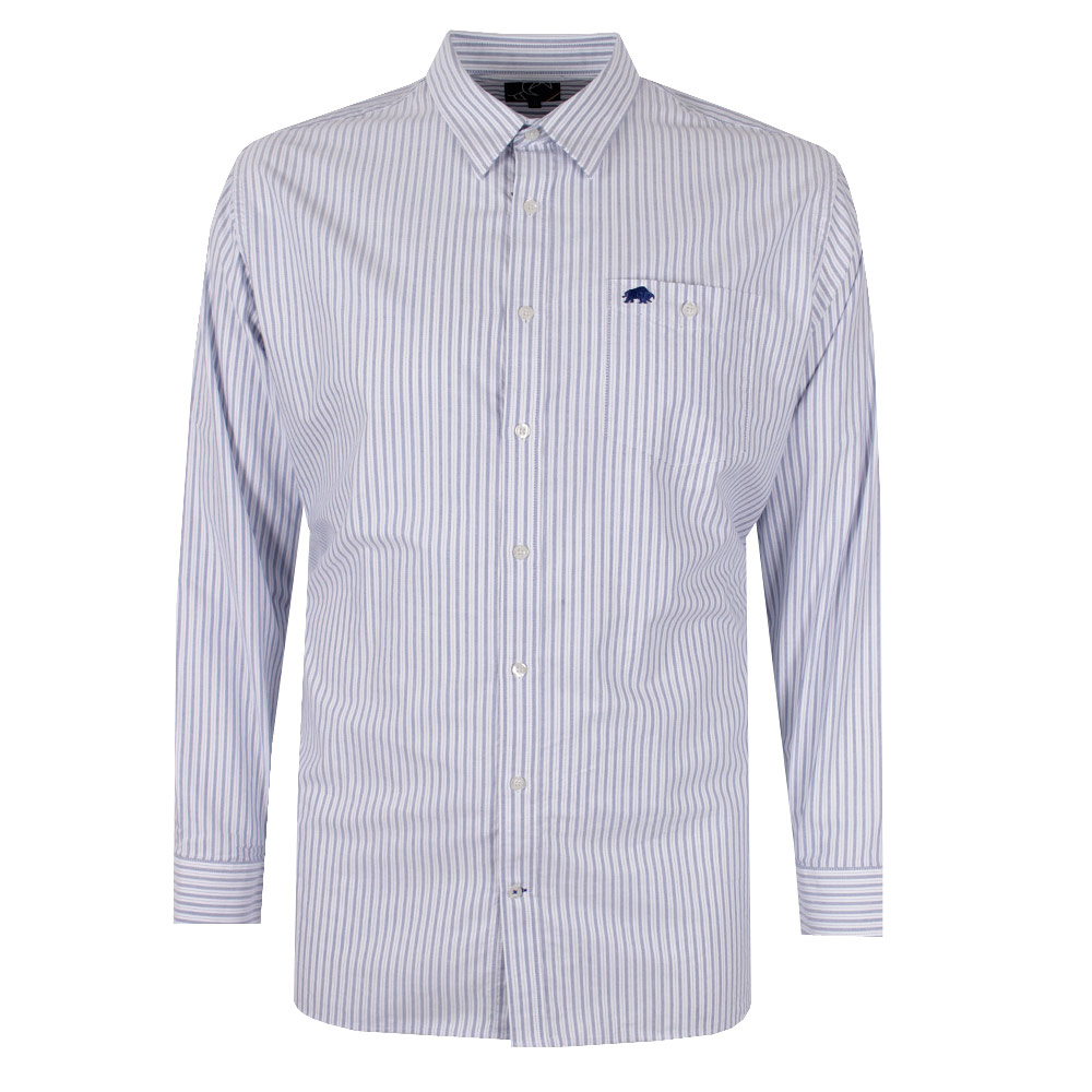 RAGING BULL POCKET STRIPE L/S SHIRT