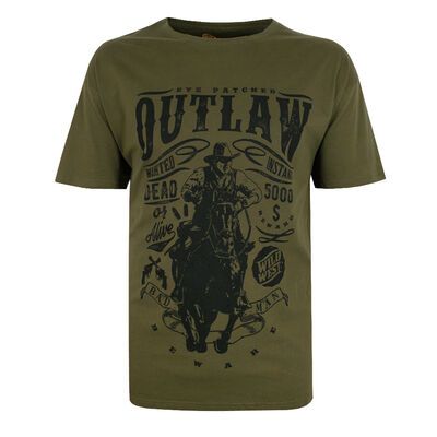 BRONCO OUTLAW T-SHIRT-new arrivals-KINGSIZE BIG & TALL