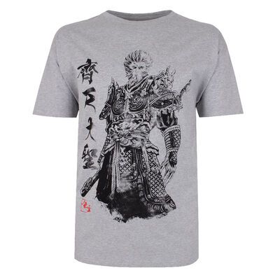 BRONCO MONKEY WARRIOR T-SHIRT-new arrivals-KINGSIZE BIG & TALL