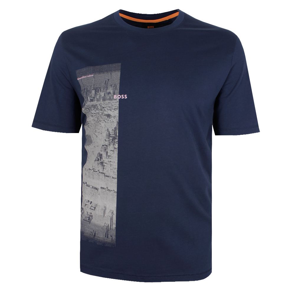 HUGO BOSS BLUE METRO T-SHIRT